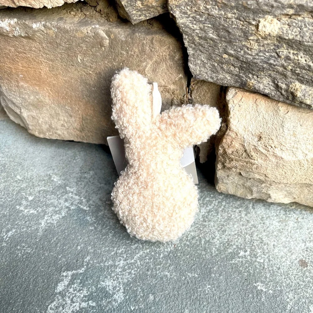 Plush Bunny Ornament